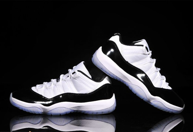 aj11  Air Jordan 11 Low ＂Concord＂ 高清图赏 & 乔丹上脚