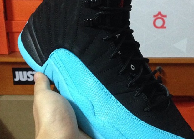 aj12伽马蓝 AJ12伽马蓝 Air Jordan 12 ＂Gamma Blue＂ 更多实物曝光