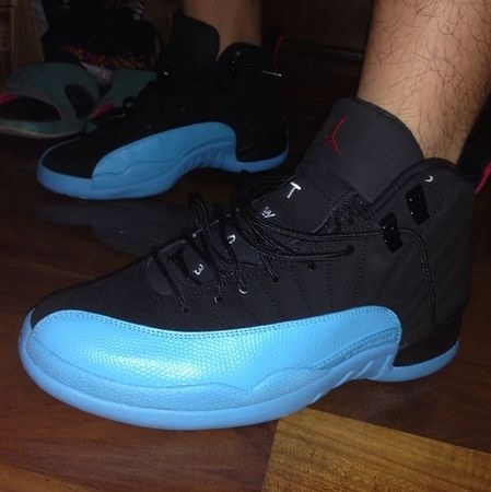 aj12伽马蓝 AJ12伽马蓝 Air Jordan 12 ＂Gamma Blue＂ 更多实物曝光