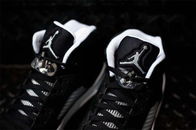 AJ5奥利奥 AJ5上脚效果 Air Jordan 5 ＂Oreo＂ 奥利奥配色高清图赏