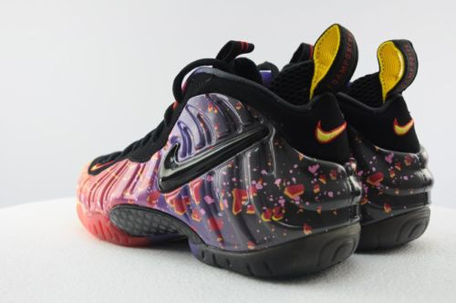 小行星熔岩泡 小行星熔岩泡何时发售 Air Foamposite Pro ＂Asteroid＂ 实物图赏