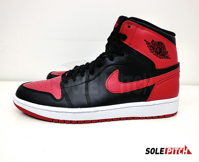 黑红,再现,Air,Jordan,Bred,高清,实物,图赏 AJ1黑红555088-023 黑红再现，Air Jordan 1 OG Hi ＂Bred＂ 高清实物图赏