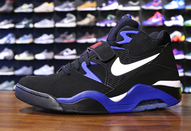 Nike,Air,Force,180,黑/白/皇家  Nike Air Force 180 黑蓝白新色发售