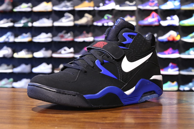 Nike,Air,Force,180,黑/白/皇家  Nike Air Force 180 黑蓝白新色发售