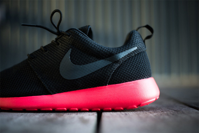 Roshe Run  Nike Roshe Run 玫红配色实物图赏