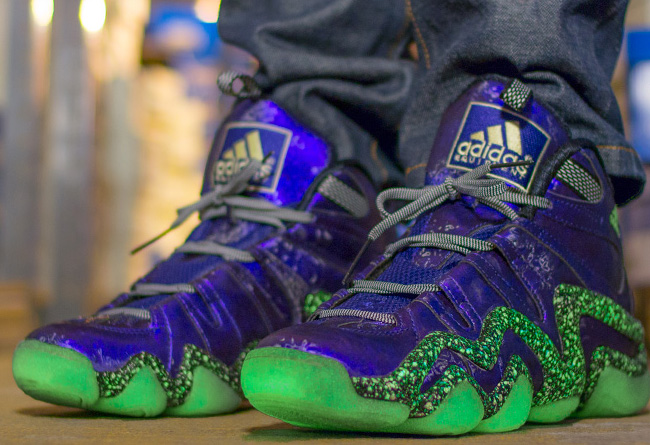 Adidas,Adidas Crazy 8,圣诞配色  Adidas Crazy 8 ＂Nightmare＂ 裤装搭配效果欣赏