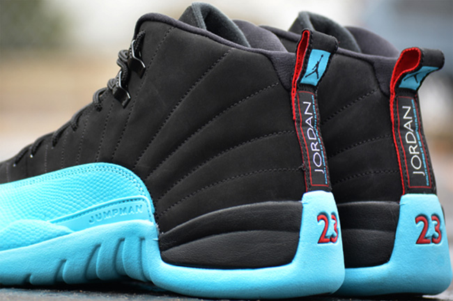 air jordan 12 "gamma blue" 高清实物图赏 aj12伽马蓝发售信息 球鞋