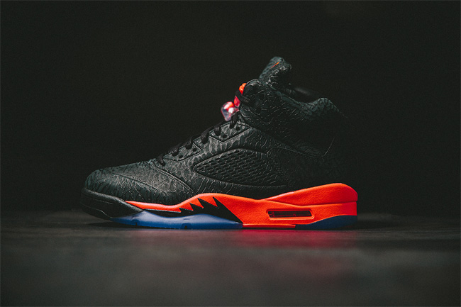 AJ5黑红外线全爆裂,Air Jordan 3Lab5,3L AJ5黑红外599581-010 Air Jordan 3Lab5 “Black Infrared”黑红爆裂美图欣赏