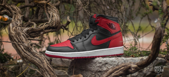 Air Jordan 1 Bred,AJ1 Bred,AJ1 AJ1黑红樱木发售信息 Air Jordan 1 ＂Bred＂ 黑红配色美图欣赏