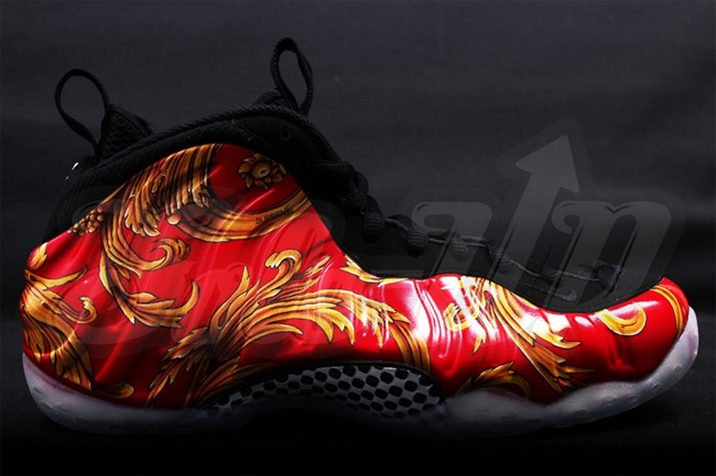 Supreme喷,Supreme x Nike Air Fo Supreme喷 Supreme x Nike Air Foamposite One 红色版本实物图赏