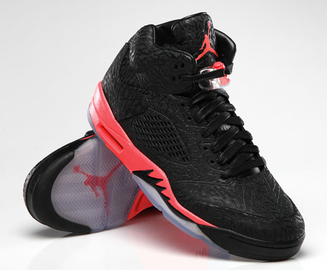 AJ5黑红外全爆裂,AJ5,Air Jordan 5 3La AJ5黑红外全爆裂 Air Jordan 3Lab5 ＂Infrared＂ 官方发售信息