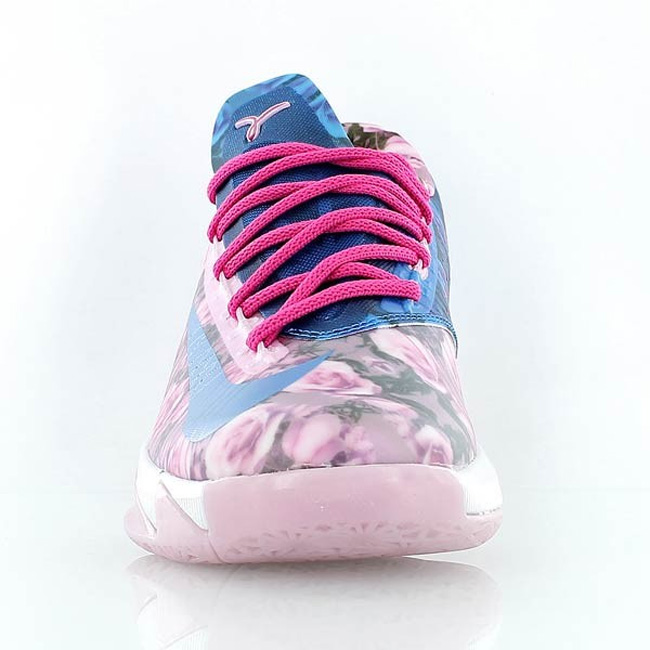 KD6,KD6 Aunt Pearl,KD6乳腺癌,6182 618216-600 Nike KD6 Supreme ＂Aunt Pearl＂ 乳腺癌配色高清图赏