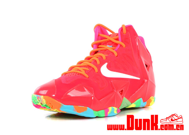 LeBron 11,LBJ11,LeBron 11 GS   LeBron 11 GS ＂Fruity Pebbles＂ 实物上架