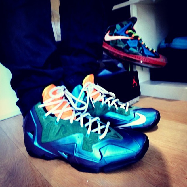 LeBron 11,LBJ11 LBJ11 LeBron 11 无 Swoosh 版样品实物曝光