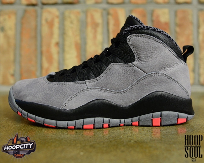 310805-023,AJ10酷灰,AJ10新配色,Air AJ10酷灰310805-023 Air Jordan 10 ＂Cool Grey＂ 高清实物图赏