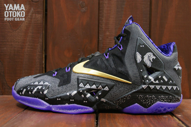 LeBron 11 BHM,LBJ11黑人月,646702- 646702-001 LeBron 11 BHM 黑人月配色实物图赏