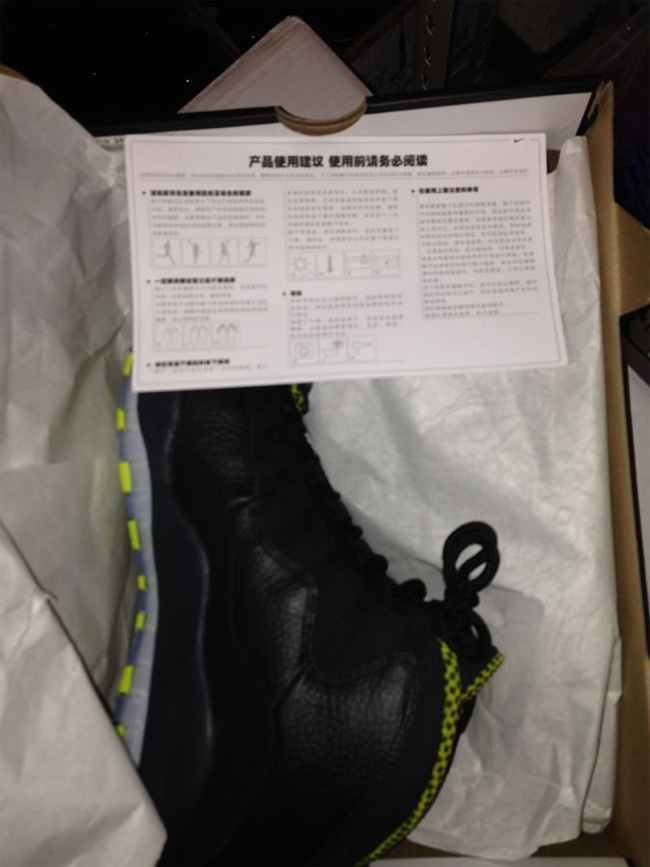 AJ10毒液,AJ10 AJ10毒液 Air Jordan 10 ＂Venom Green＂实物意外曝光