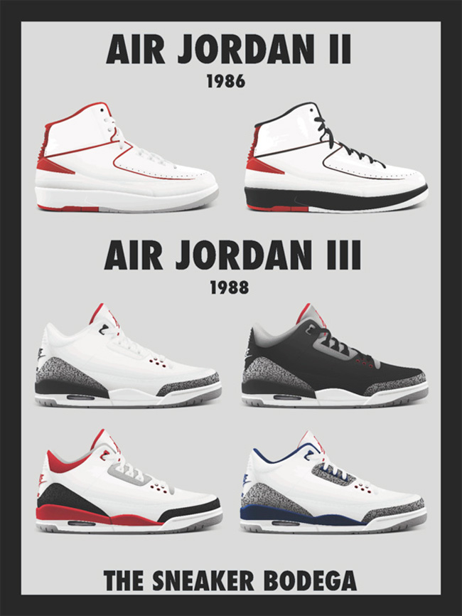 Air,Jordan,“,”,元年,系列,招贴画,欣赏,球鞋  Air Jordan “OG” 元年系列招贴画欣赏