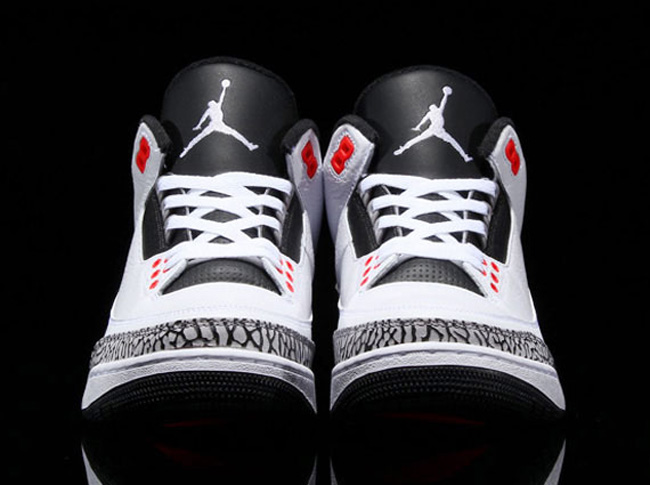 136064-123,Air Jordan 3 Infrar AJ3红外23 136064-123 Air Jordan 3 ＂Infrared 23＂ 更多图赏