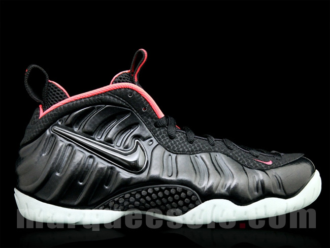 616750-001,黑粉泡,Foamposite Sola 616750-001 黑粉泡 Nike Air Foamposite Pro ＂Solar Red＂ 高清图赏