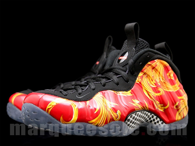 652792-600,foamposite,supreme 652792-600 Nike Air Foamposite One“Red Supreme”实物图赏