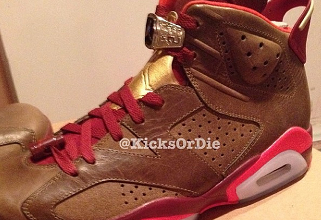 Air,Jordan,6,冠军雪茄,实物曝  Air Jordan 6 "冠军雪茄" 发售信息