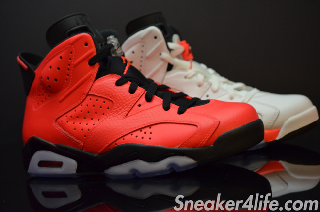 AJ6,384664-123,384664-623 384664-123 384664-623 Air Jordan 6 双色发售信息