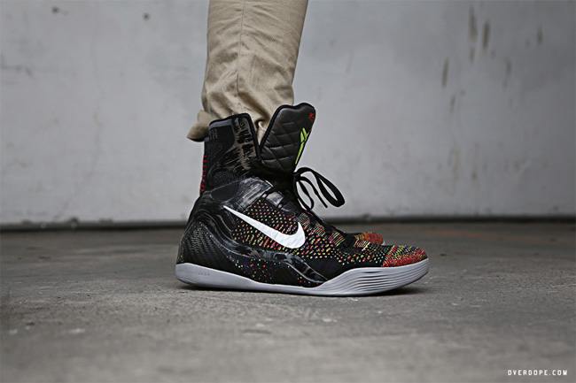 科比9代,Kobe 9 Elite,630847-001 科比9代630847-001 Nike Kobe 9 Elite “Masterpiece＂ 上脚实拍