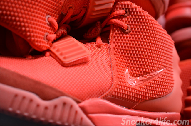 508214-660,Nike Air Yeezy 2 508214-660大红椰子2补货 Nike Air Yeezy 2 ＂Red October＂ 高清实物图赏