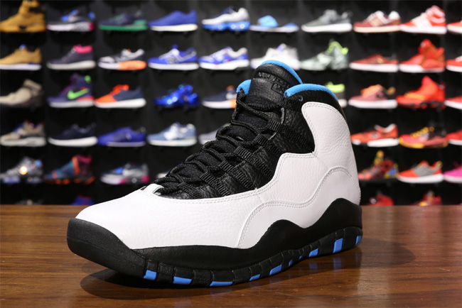 AJ10粉末蓝,310805-106,Air Jordan AJ10粉末蓝310805-106 Air Jordan 10 ＂Powder Blue＂ 实物图赏