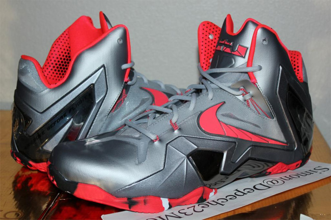 LeBron 11 Elite,LBJ11 Elite,LB  LeBron 11 Elite 银粉配色实物图赏