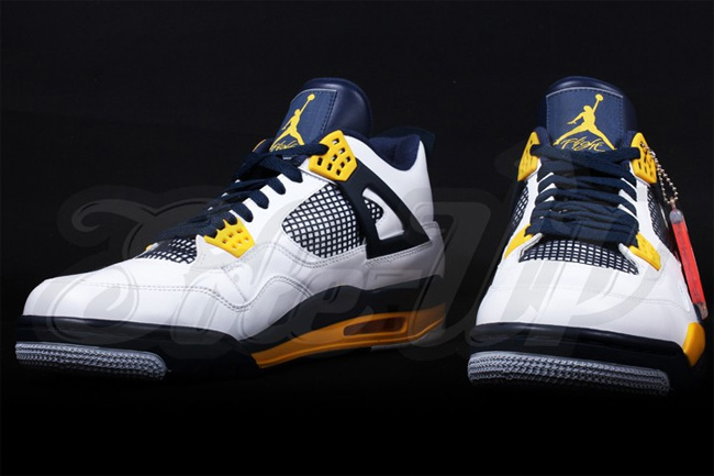 375116-247,AJ4,Air Jordan 4,PE Marquette 375116-247 Air Jordan 4 马凯特大学配色 PE 实物曝光