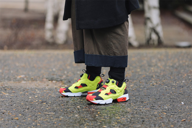 Reebok Insta Pump Fury  Reebok Insta Pump Fury OG 上脚实拍