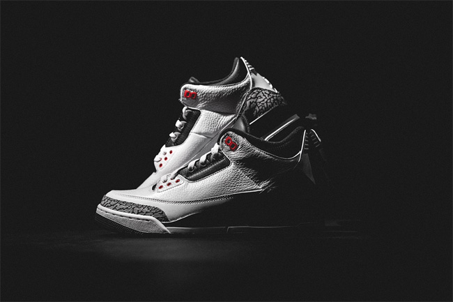 AJ3,136064-123,Air Jordan 3,AJ AJ3 136064-123 Air Jordan 3 ＂Infrared 23＂ 实物欣赏