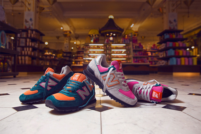 New Balance,New Balance 574,Ne 美制 size? x New Balance Made in USA 574 Harrods 联名系列