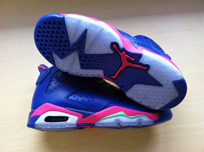 AJ6,Air Jordan6,543390-439,GS女 AJ6女鞋543390-439 Air Jordan 6 Retro GS “Game Royal”发售信息