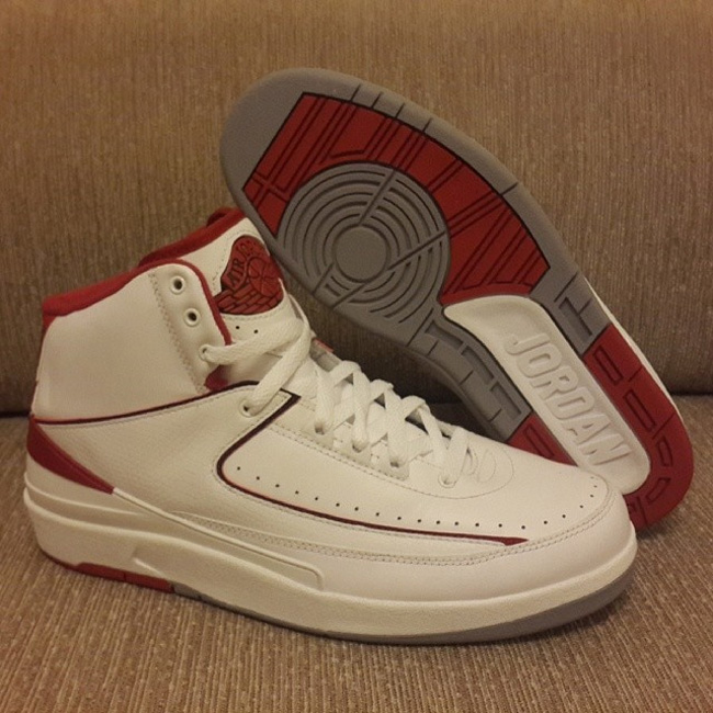 AJ2,Air Jordan 2 AJ2白红2014发售信息 Air Jordan 2 ＂Fire Red＂ 发售信息