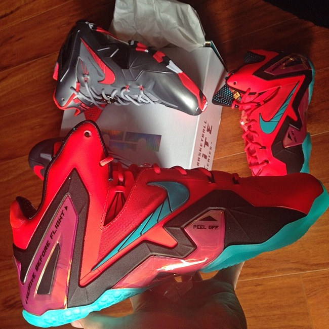 LBJ11,Elite,精英版,LeBron 11 LBJ11 Elite精英版 ＂Remove Before Flight＂ 贴纸现身 LeBron 11 Elite