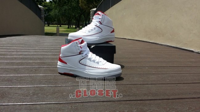 AJ2,Air Jordan 2,385475-102 AJ2 385475-102 Air Jordan 2 ＂Varsity Red＂ 白红配色更多图赏