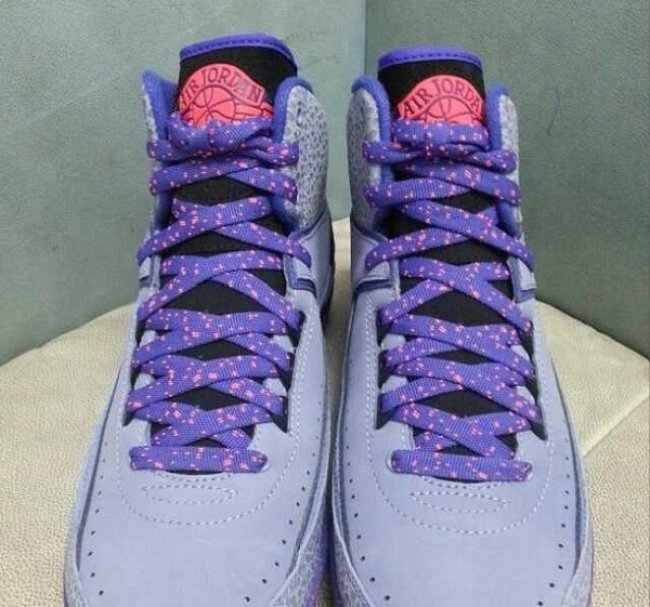 AJ2,Air Jordan 2 AJ2 Air Jordan 2 “Purple Safari” 实物图赏