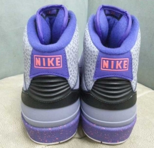 AJ2,Air Jordan 2 AJ2 Air Jordan 2 “Purple Safari” 实物图赏