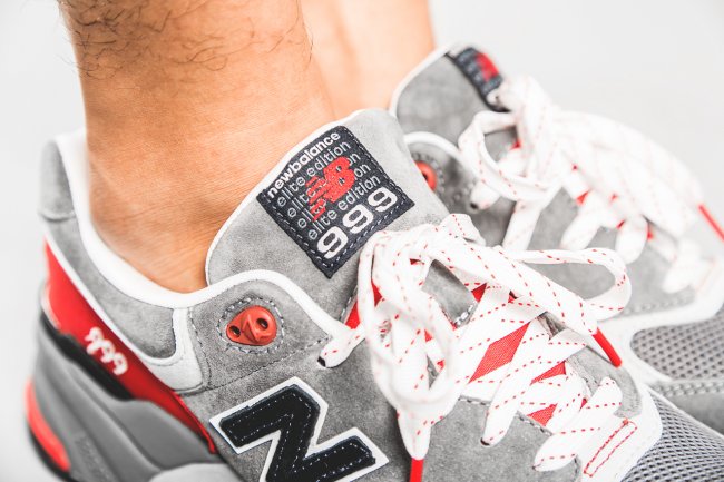 New Balance 999,New Balance  New Balance Elite 999 Grey 上脚实拍