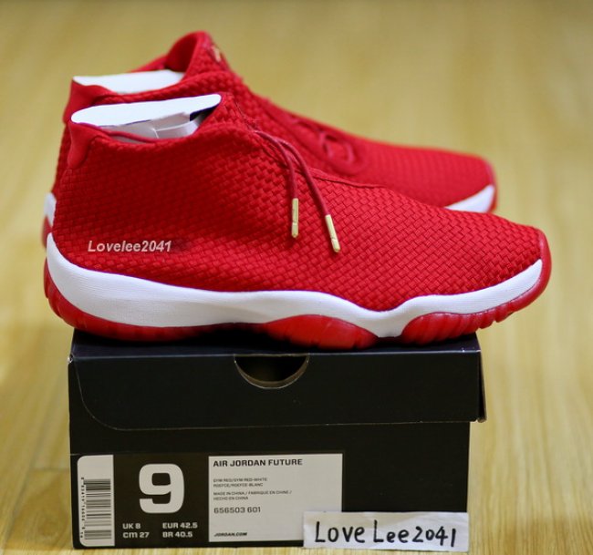 Jordan Future,656503-601 656503-601 Jordan Future “True Red” 实物图赏