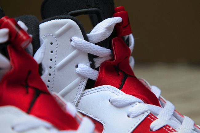 airjordan6carmine胭脂红高清图赏