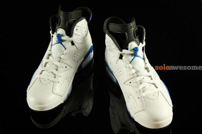 AJ6,Air Jordan 6,384664-107 AJ6 384664-107 Air Jordan 6 ＂Sport Blue＂ 运动蓝配色高清图赏