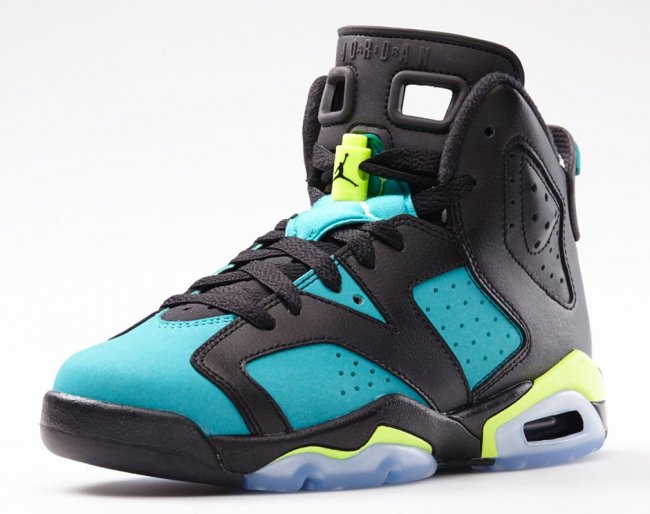 AJ6,Air Jordan 6,543390-043 AJ6 543390-043 Air Jordan 6 GS “Turbo Green” 官方图片发布