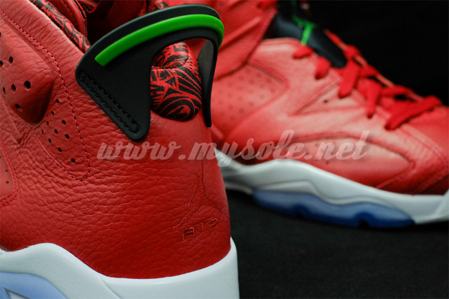 AJ6,Air Jordan 6,694091-625 AJ6 694091-625 Air Jordan 6 ＂MVP/History of Jordan＂ 高清图赏