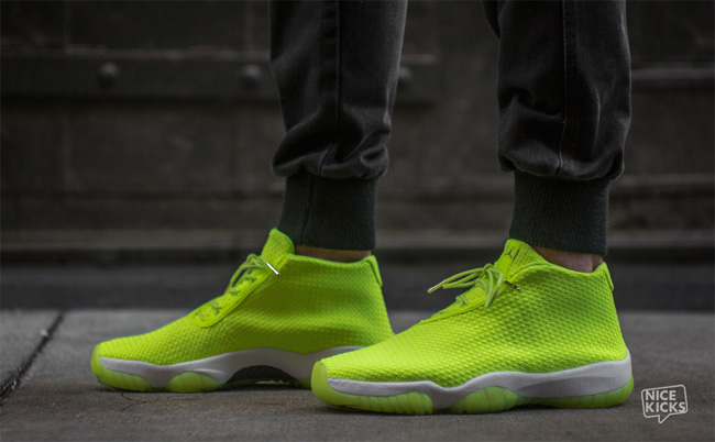 Jordan Future,656503-720 656503-720 Jordan Future ＂Volt＂ 上脚搭配效果一览