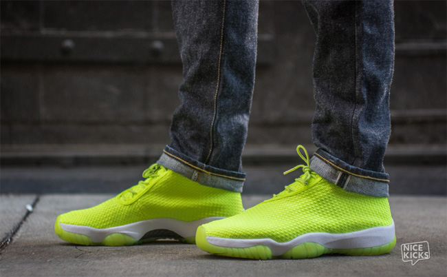Jordan Future,656503-720 656503-720 Jordan Future ＂Volt＂ 上脚搭配效果一览