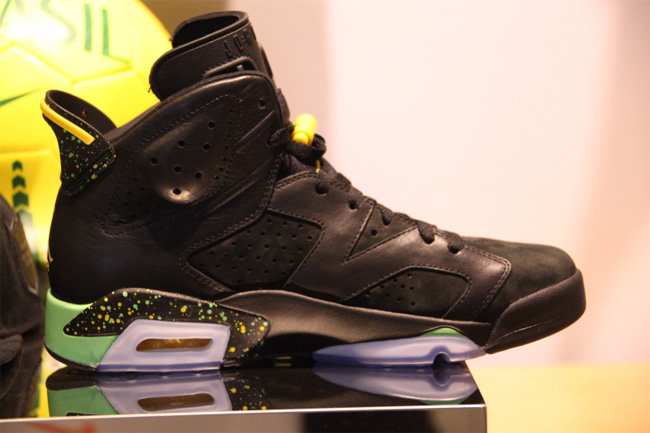 AJ6,Air Jordan 6,688447-020 AJ6限量2000 688447-020 Air Jordan 6 “Brazil” 巴西配色清晰图赏